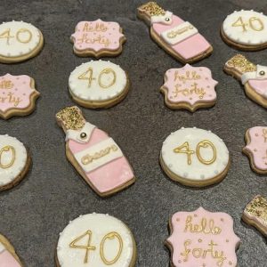 Birthday Number - Pink Champagne