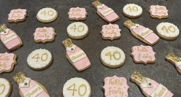 Birthday Number - Pink Champagne